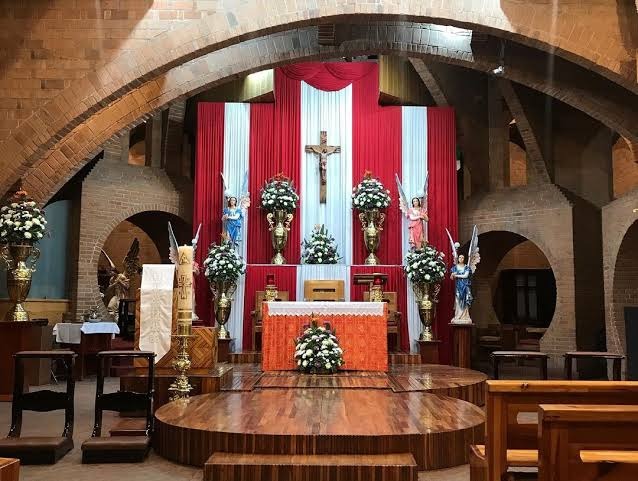 Interior de la Parroquia del Perpetuo Socorro